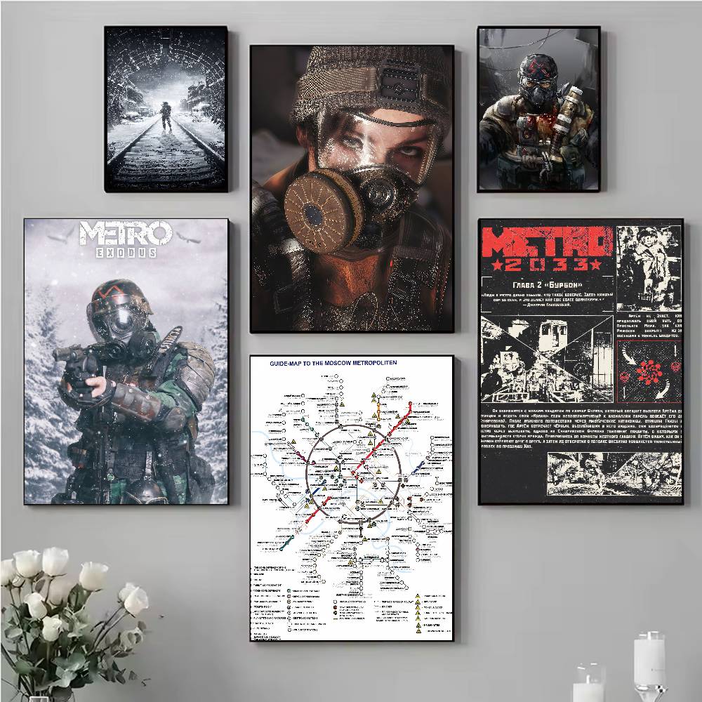 Gaming Console Room - Pôster do Jogo Metro Exodus Série
