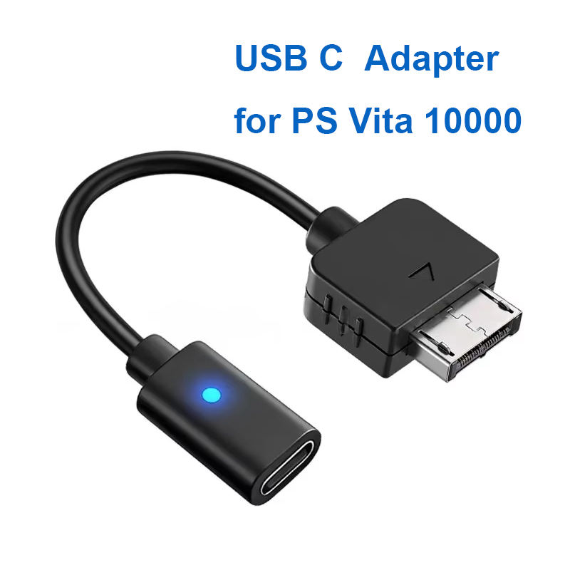 Gaming Console Sony - Adaptador de Carregamento USB-C Preto de