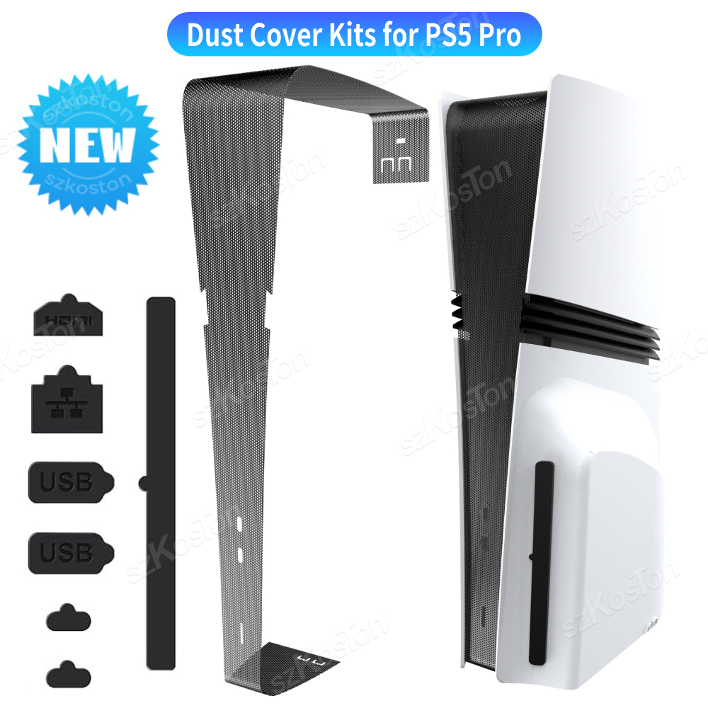 Gaming Console Ps5 - Kits de cobertura contra poeira para