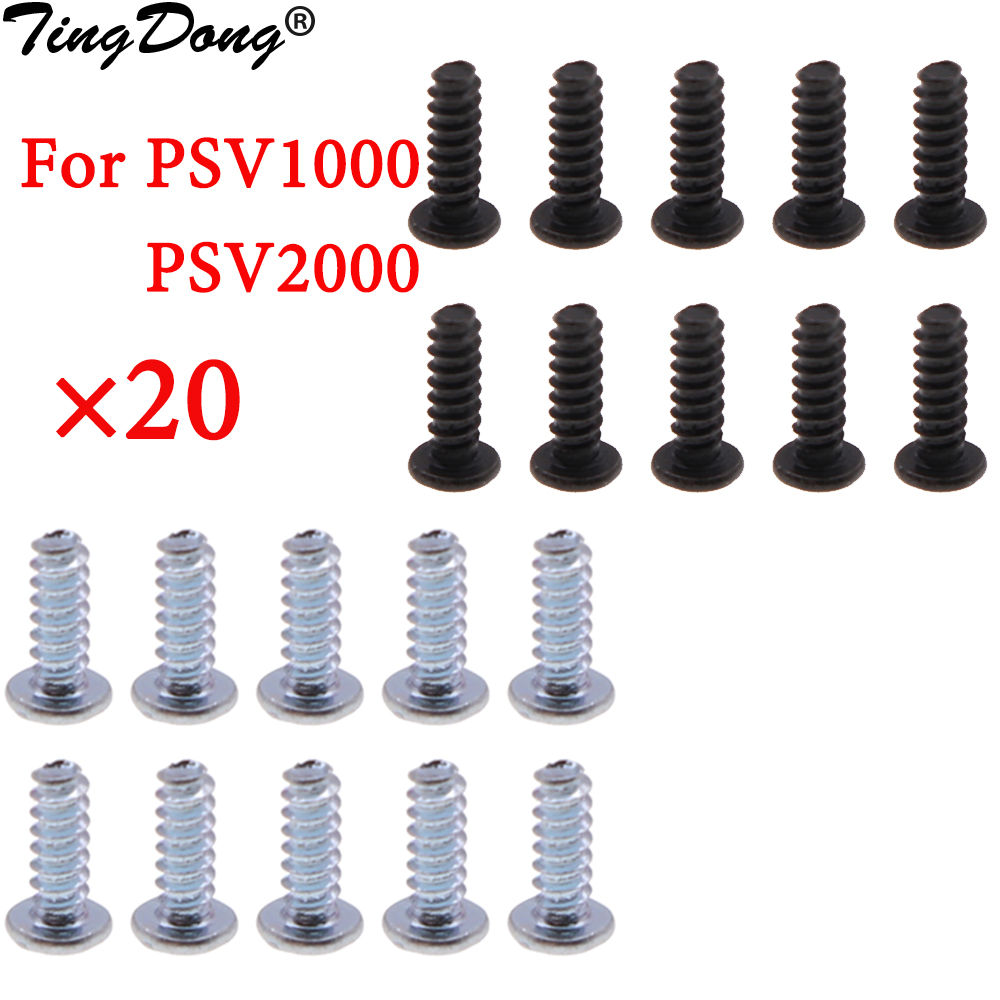 Gaming Console Sony - TingDong 20pcs Conjunto de parafusos de