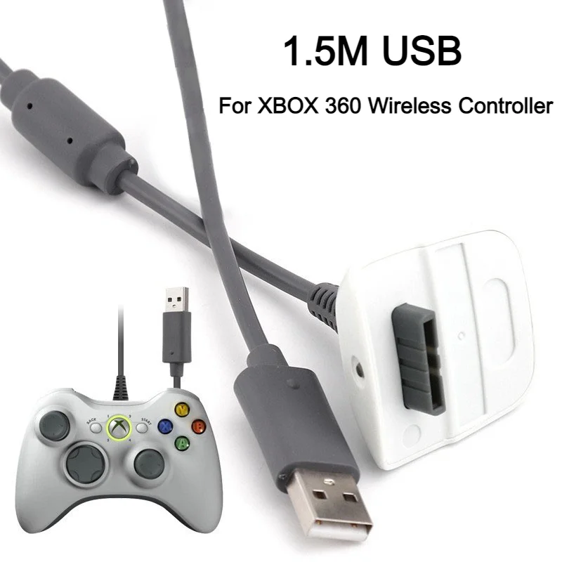 Microsoft Controller Xbox Wireless - Cabo de Carregamento USB de 1,5M