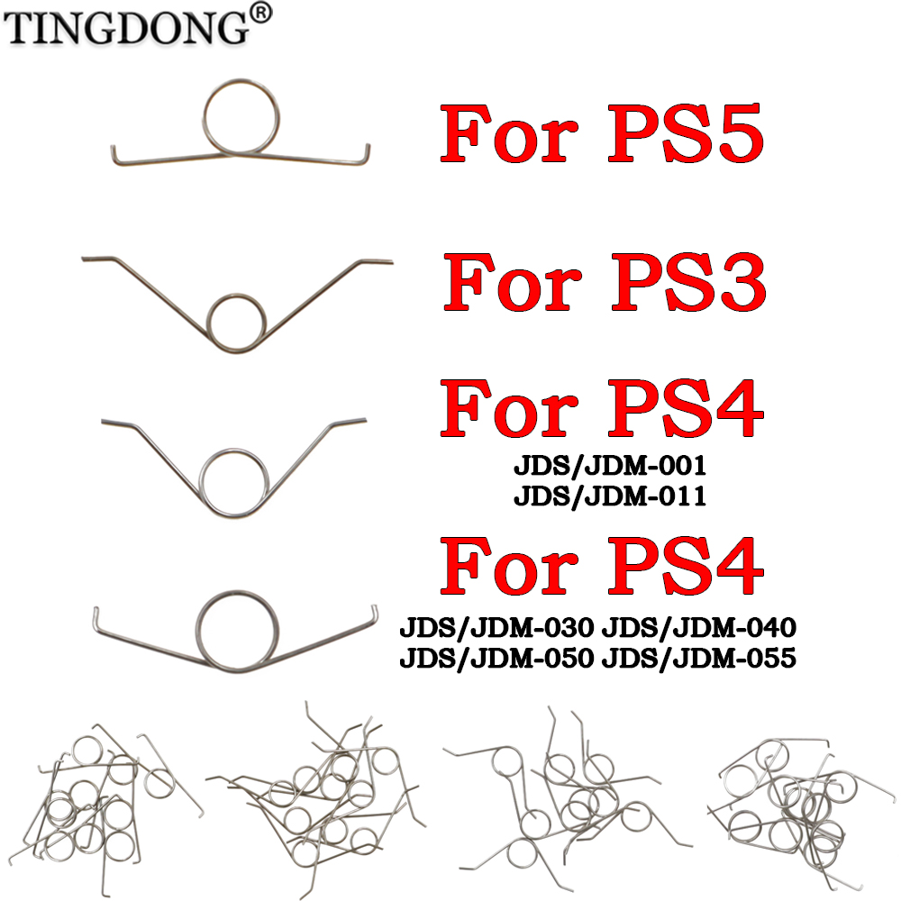 Gaming Console And Pc - 10/20/30/50 peças Molas para Botões de