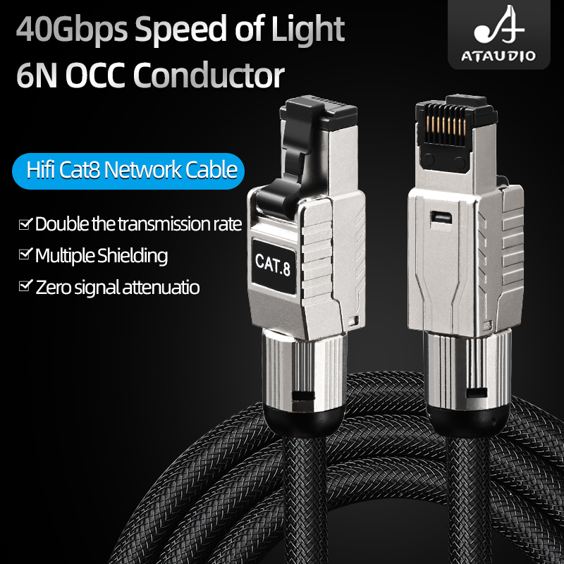 Cabo de internet atudio cat8,  - Lan Cable Gaming avaliação e preço