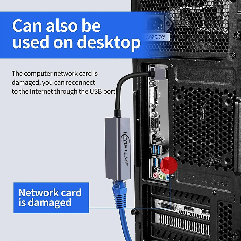 Placa de rede com fio 10/100/1 - Lan Cable Gaming avaliação e preço
