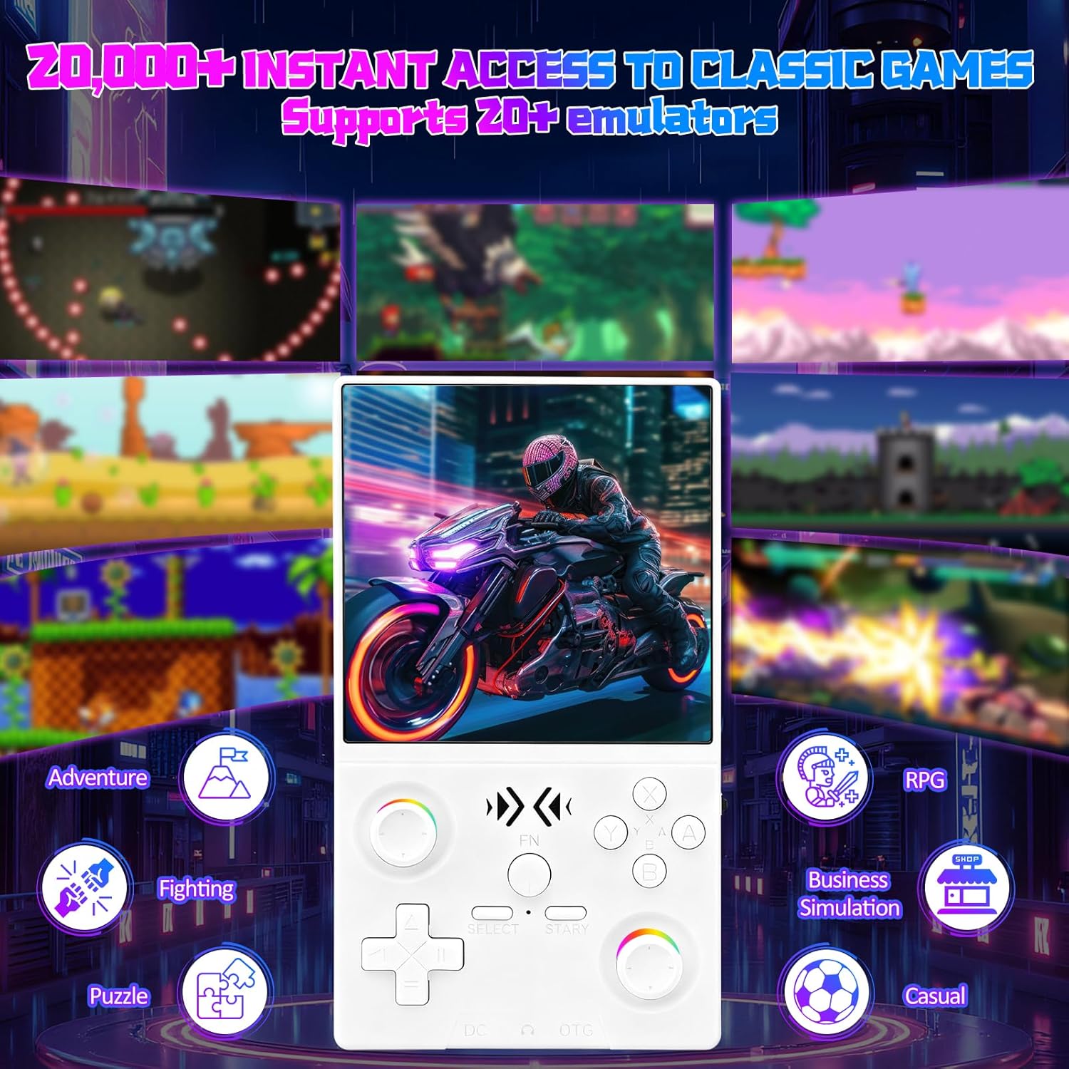 Console de Jogo Retro Portátil - Gaming Console Handheld Retro avaliação e preço