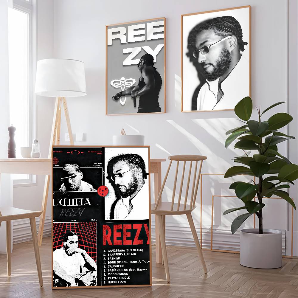 Pôster musical do rapper r-ree - Gaming Console Room avaliação e preço