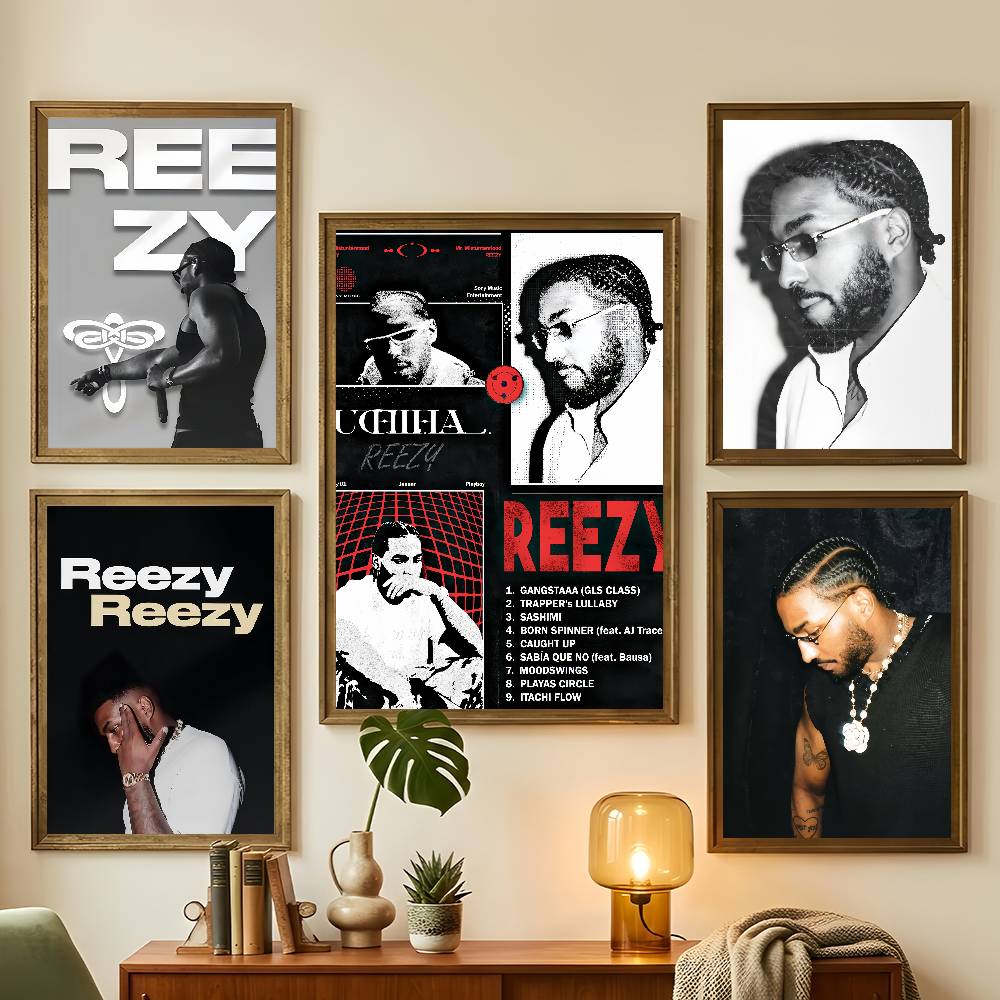 Pôster musical do rapper r-ree - Gaming Console Room avaliação e preço