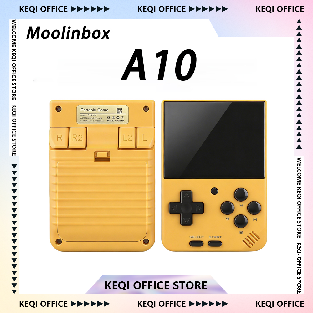 Moolinbox A10 Mini Console de  - Gaming Console Handheld Retro avaliação e preço