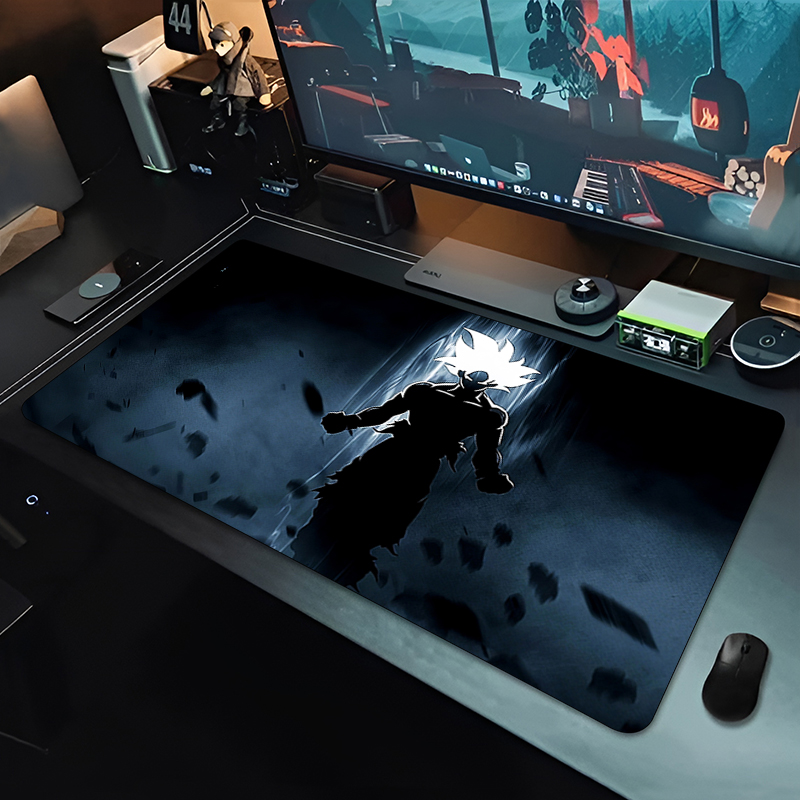 Mouse Pad Grande DBZ Black Ani - Gaming Console Room avaliação e preço