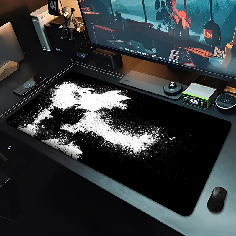 Mouse Pad Grande DBZ Black Ani - Gaming Console Room avaliação e preço
