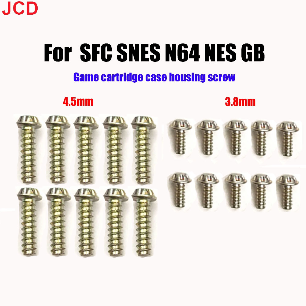 JCD 10pcs 3.8mm 4.5mm Parafuso - Gaming Console Nintendo Switch avaliação e preço
