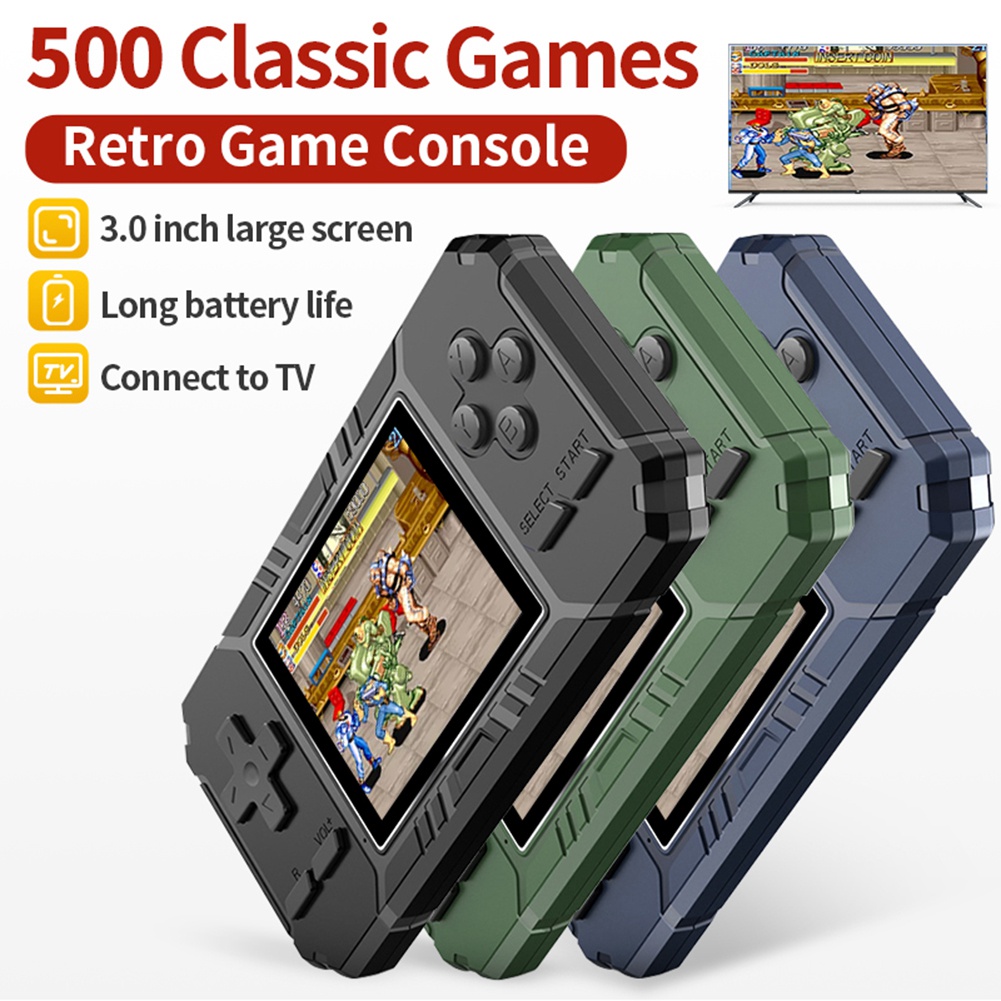 Excelente! Retro portátil mini - Gaming Console Handheld Retro avaliação e preço