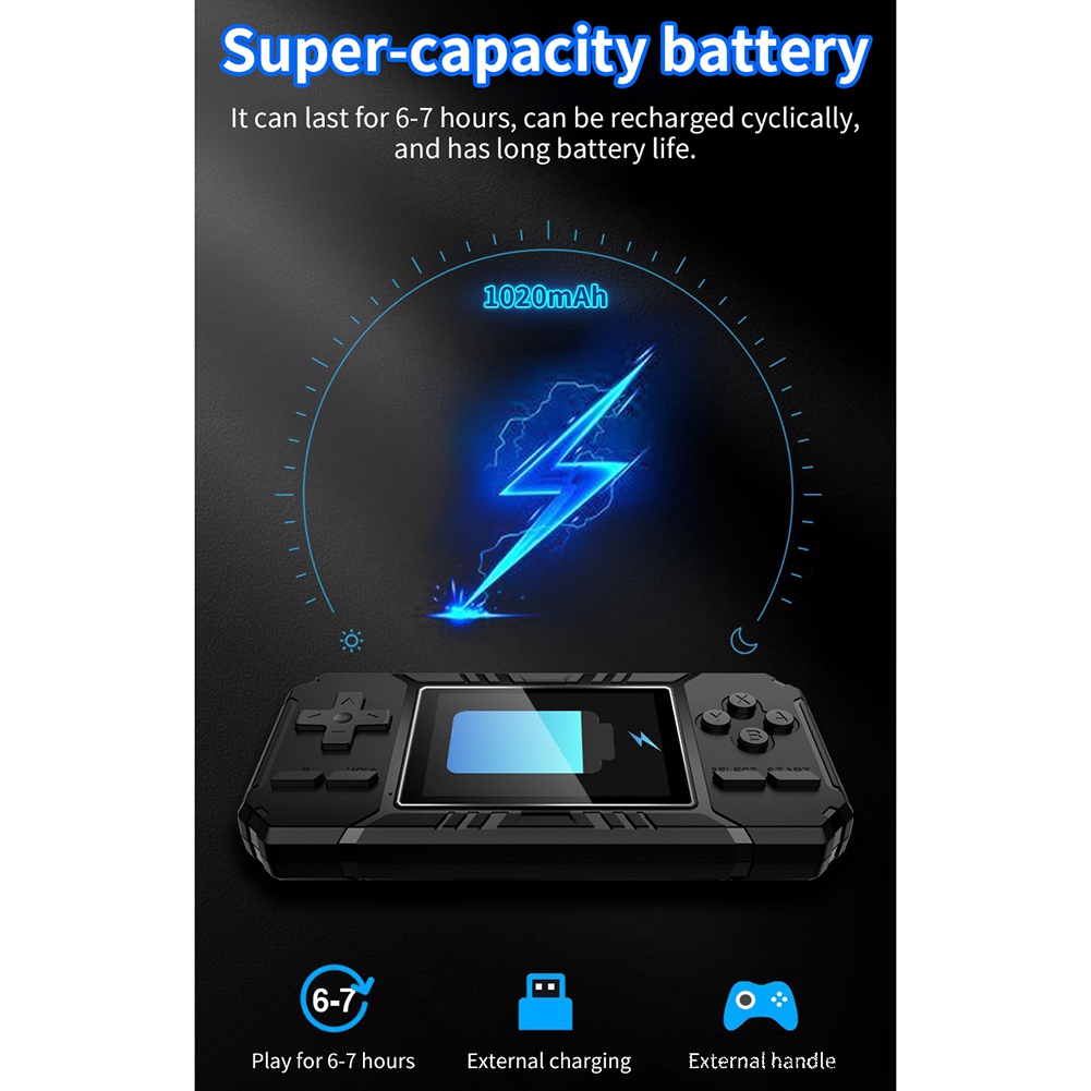Excelente! Retro portátil mini - Gaming Console Handheld Retro avaliação e preço