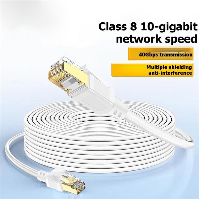 Cabo Ethernet A13E-Cat8 com Du - Lan Cable Gaming avaliação e preço