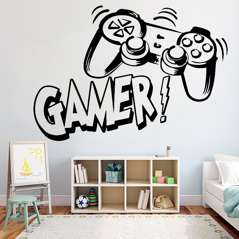 Adesivo de parede para sala de - Gaming Console Room avaliação e preço