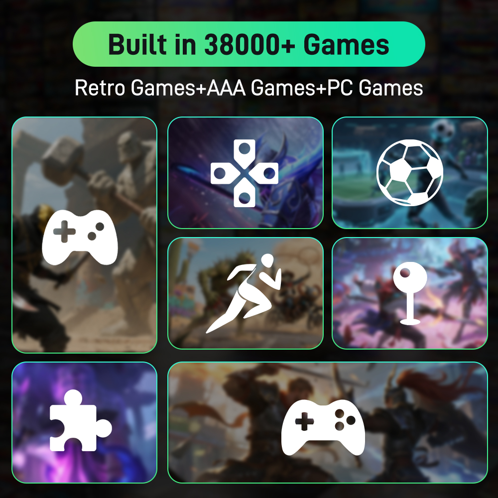 Playnite & Retrobat 500GB Cons - Gaming Console.Emulators avaliação e preço