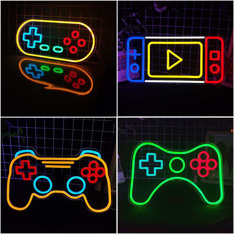 Arcade sinal de néon led sala  - Gaming Console Room avaliação e preço