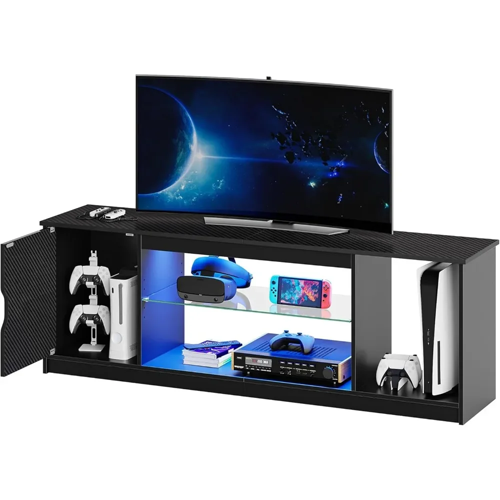 Centro de entretenimento LED B - Gaming Console Room avaliação e preço
