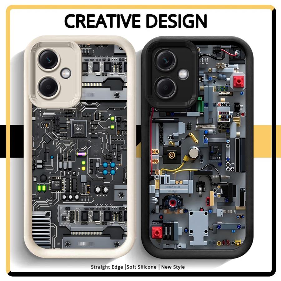 Capa de Telefone com Padrão de - Gaming Console Cartoon avaliação e preço