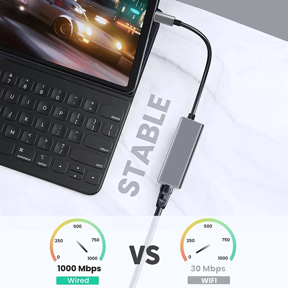 Placa de Rede Kebidumei 1000Mb - Lan Cable Gaming avaliação e preço