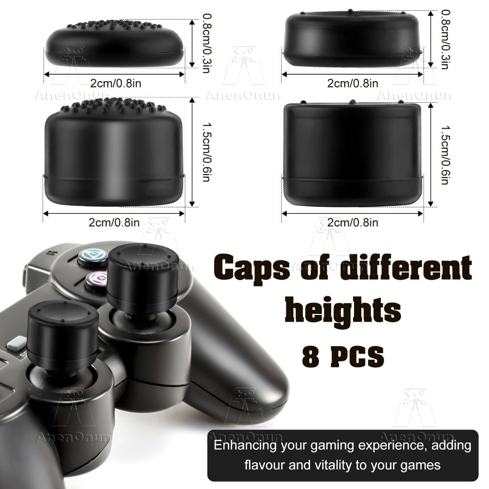 8 pçs tampas de aperto de pole - Gaming Console And Pc avaliação e preço