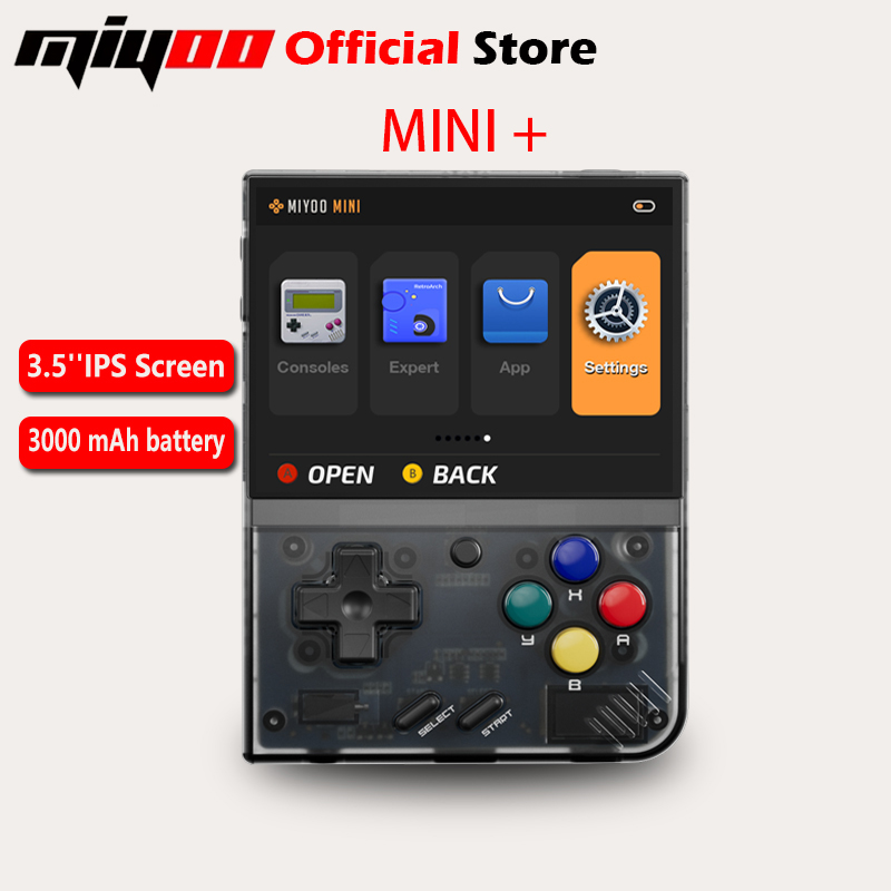 Miyoo mini plus portátil retro - Gaming Console Handheld Retro avaliação e preço