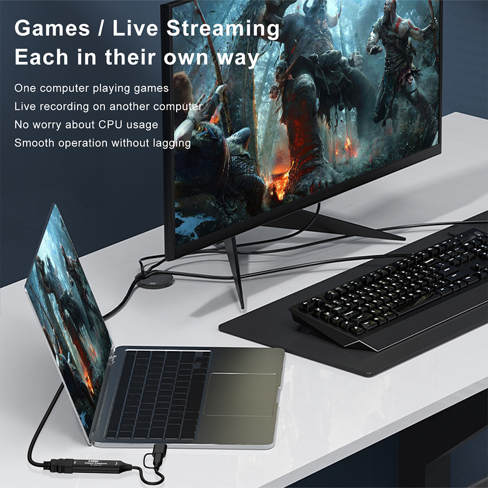 Placa de captura de vídeo usb  - Gaming Console And Pc avaliação e preço